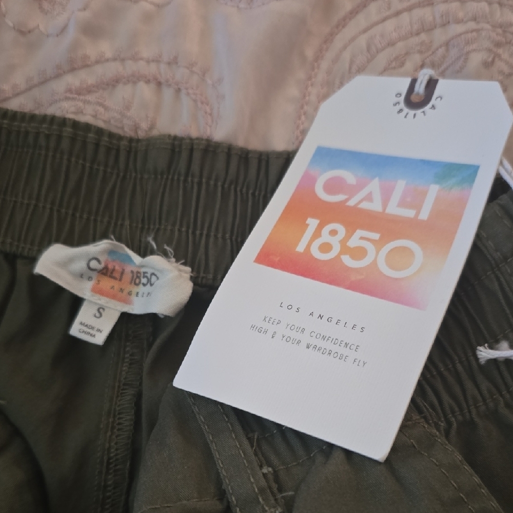 Olive Cargo Pants - Picture 2 of 5